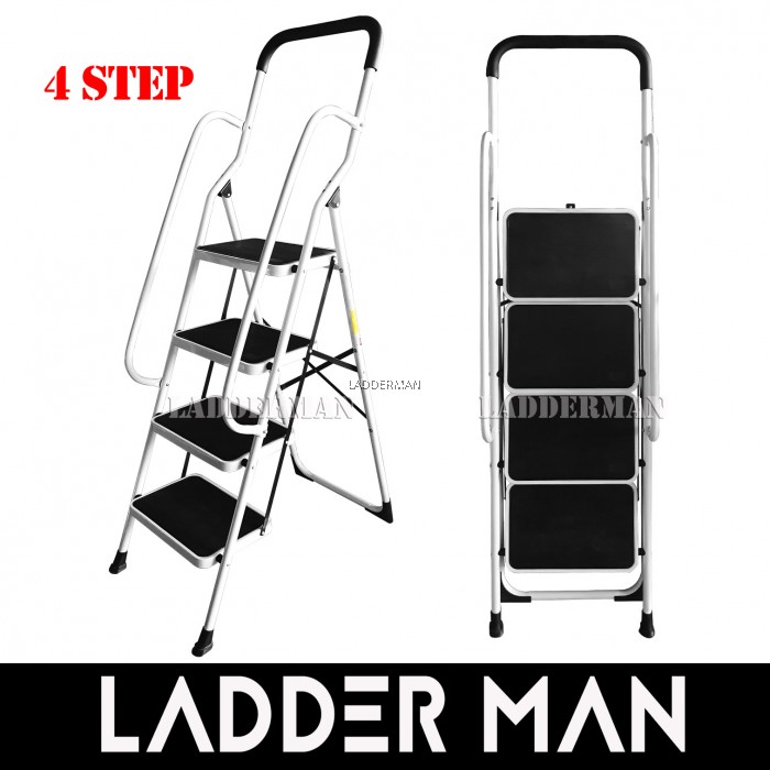 4 step foldable ladder top