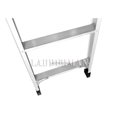 (2.1M + 2.1M) 4.2M 13 Step Multifunctional Dual Purpose Two Way Aluminium Ladder