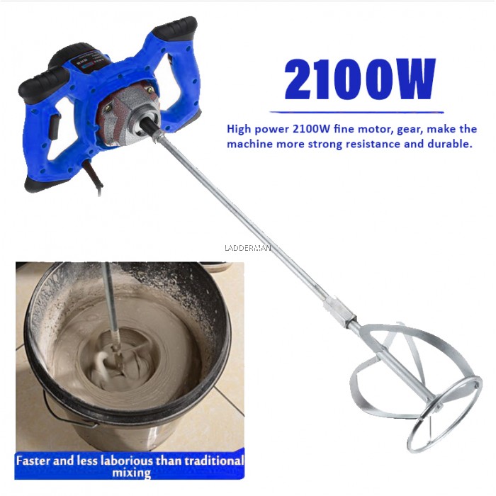 LDM5115 LADDERMAN 2100W Electric Paint Mixer Blender Power Tools Paint