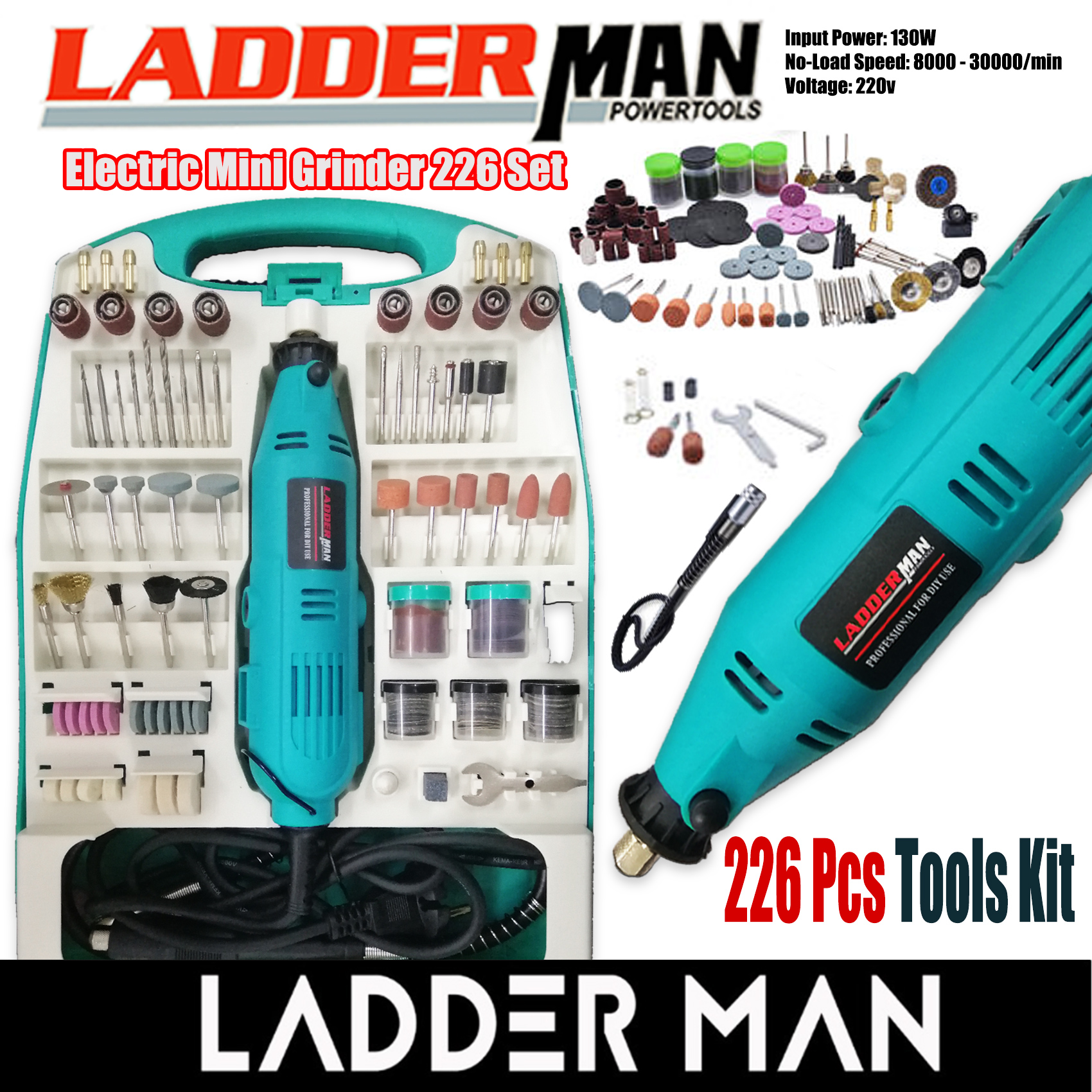 226 pcs Ladderman LDM-SF-226 Electric 